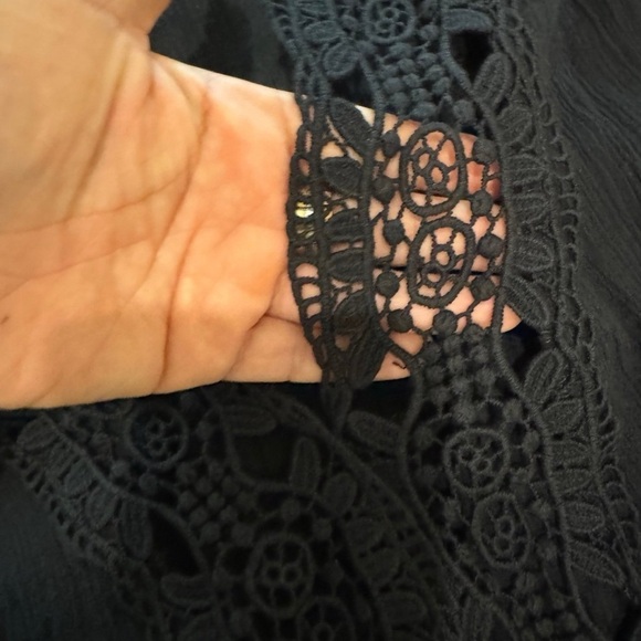 BNWT La Blanca Black Midi Length Swim Coverup size XS $108 - Picture 5 of 8